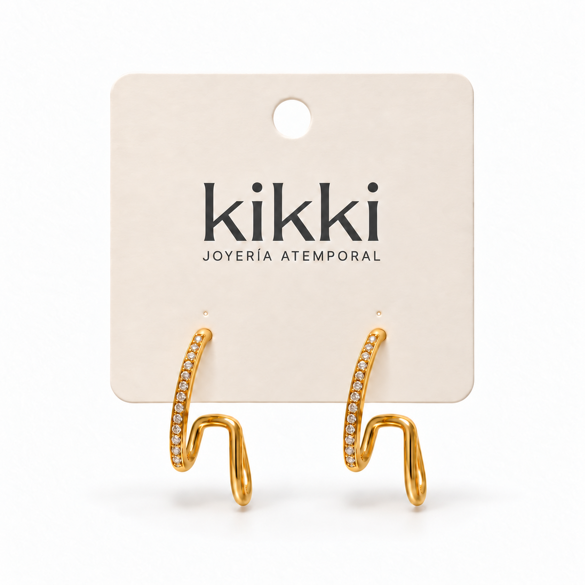 Aretes Casandra de Acero Inoxidable 316L