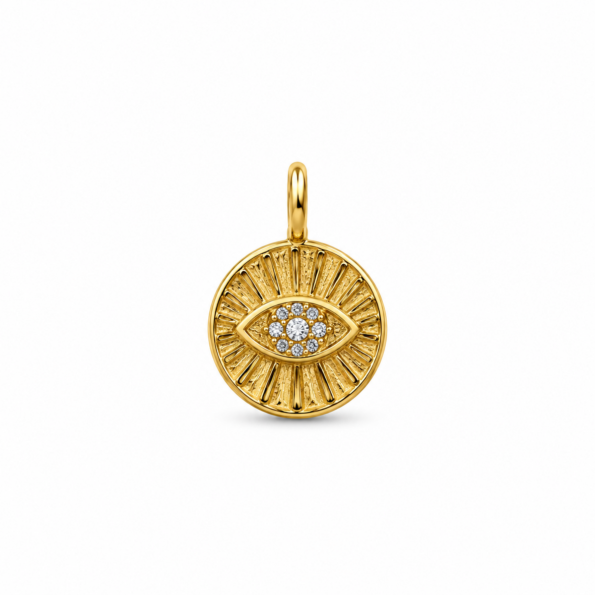 Charm Ojo de Acero Inoxidable 316L