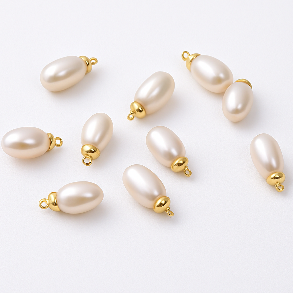 Charm Perla Blanca