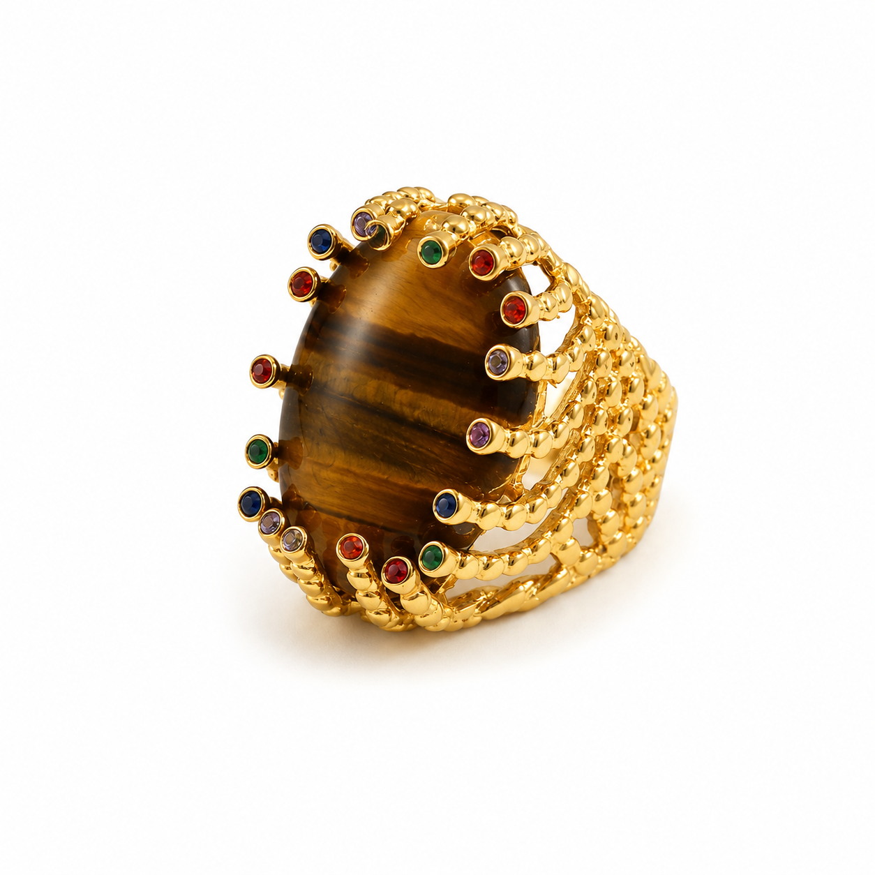 Anillo Prego Acero Inoxidable 316L Talla Única