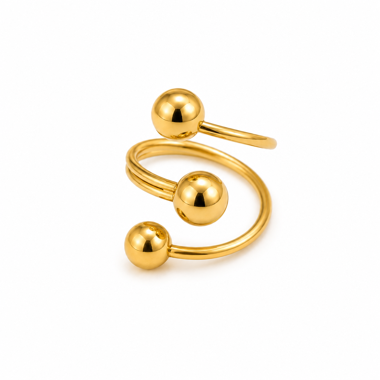 Anillo Ginebra Acero Inoxidable 316L Talla Única