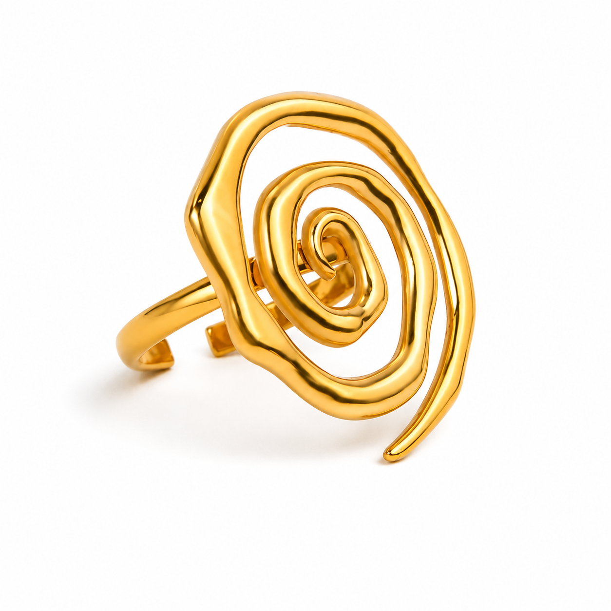Anillo Rebeca Ajustable en Acero Inoxidable 316L