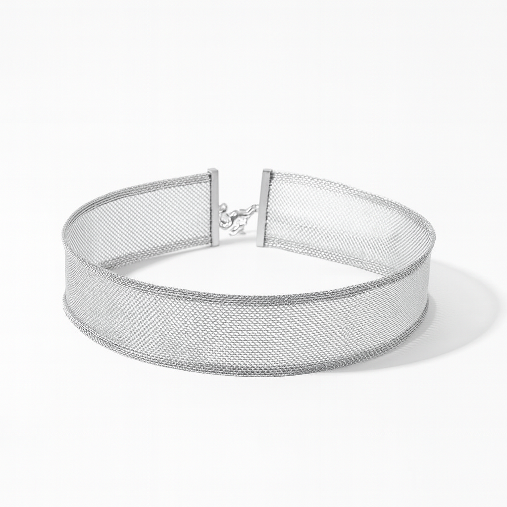 Collar Sevilla Choker de Malla – Gargantilla Elegante y Contemporánea