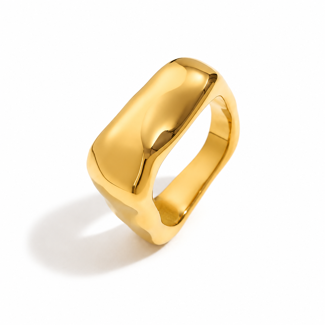 Anillo Cuadrado en Acero Inoxidable 316L