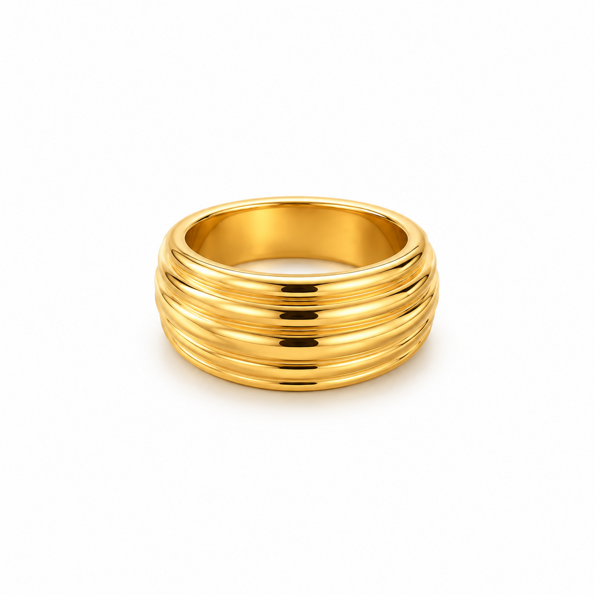 Anillo Amelia de Acero Inoxidable 316L