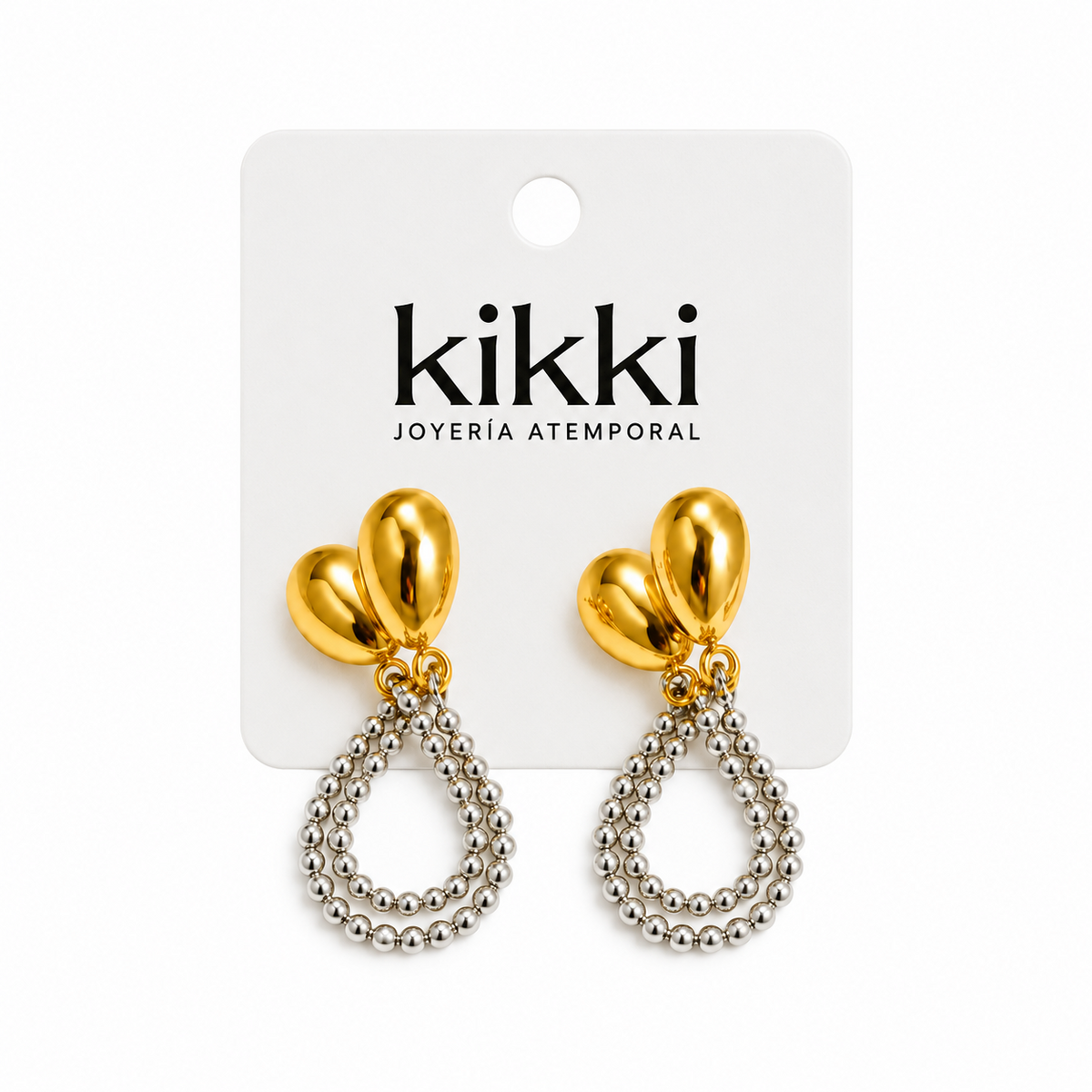 Aretes Capri de Acero Inoxidable 316L