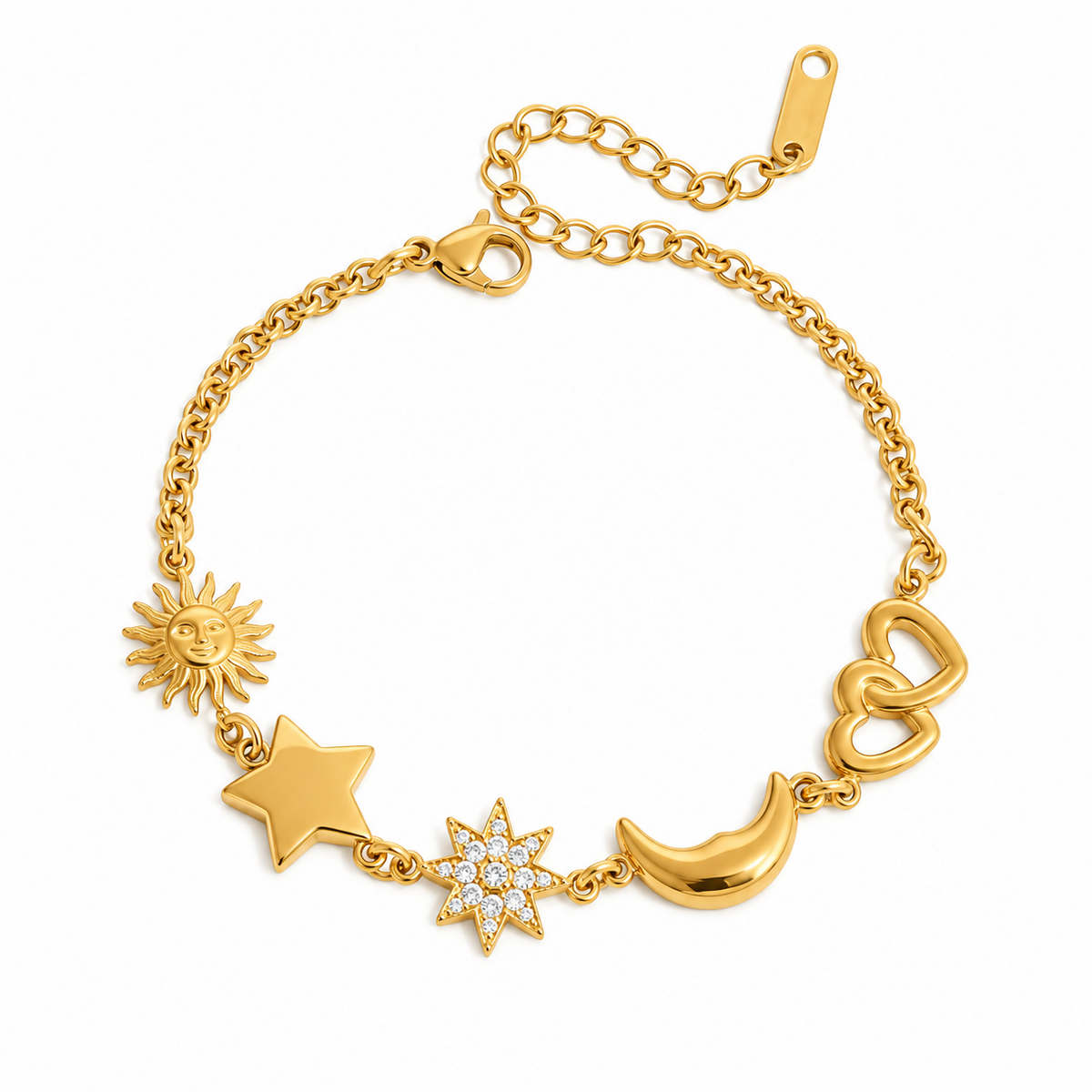 Pulsera Stevie de Acero Inoxidable 316L