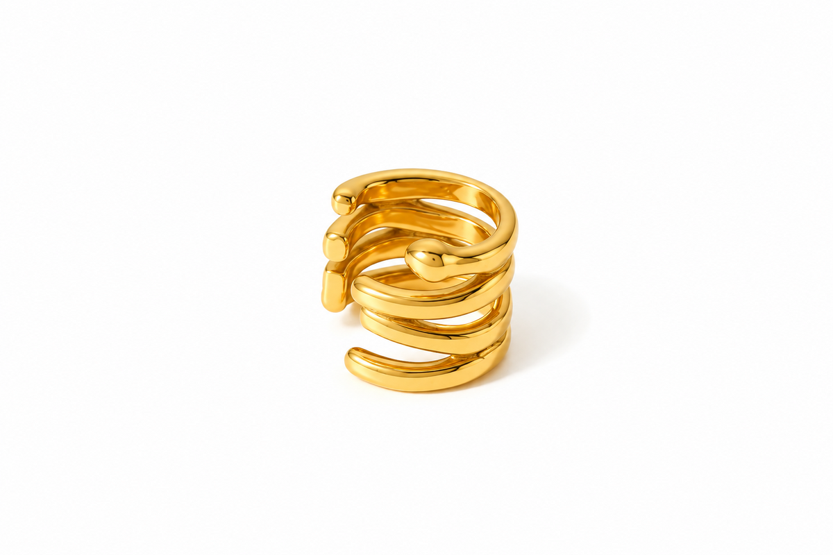 Earcuff de Ravello Acero Inoxidable 316L