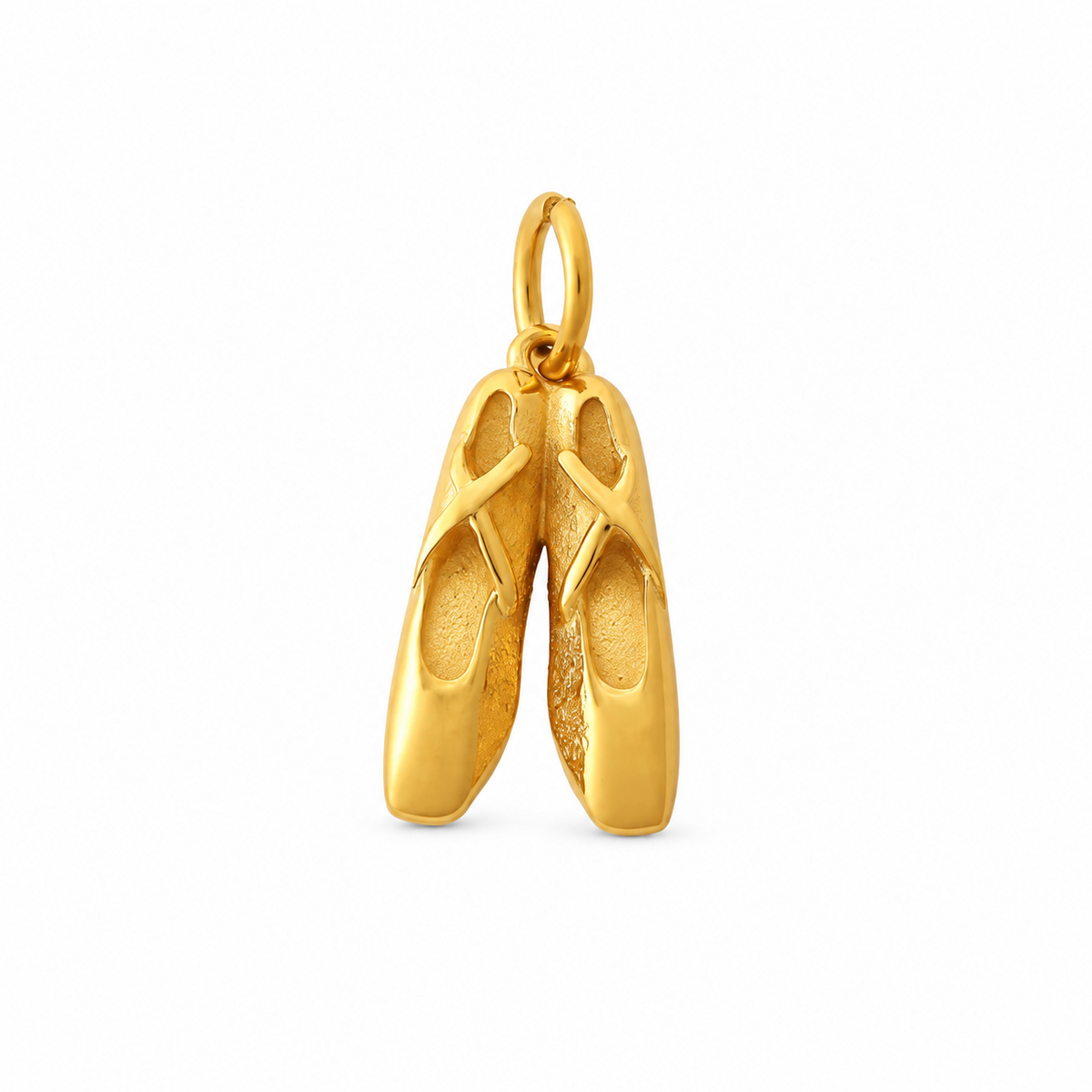 Charm Zapatillas de Acero Inoxidable 316L