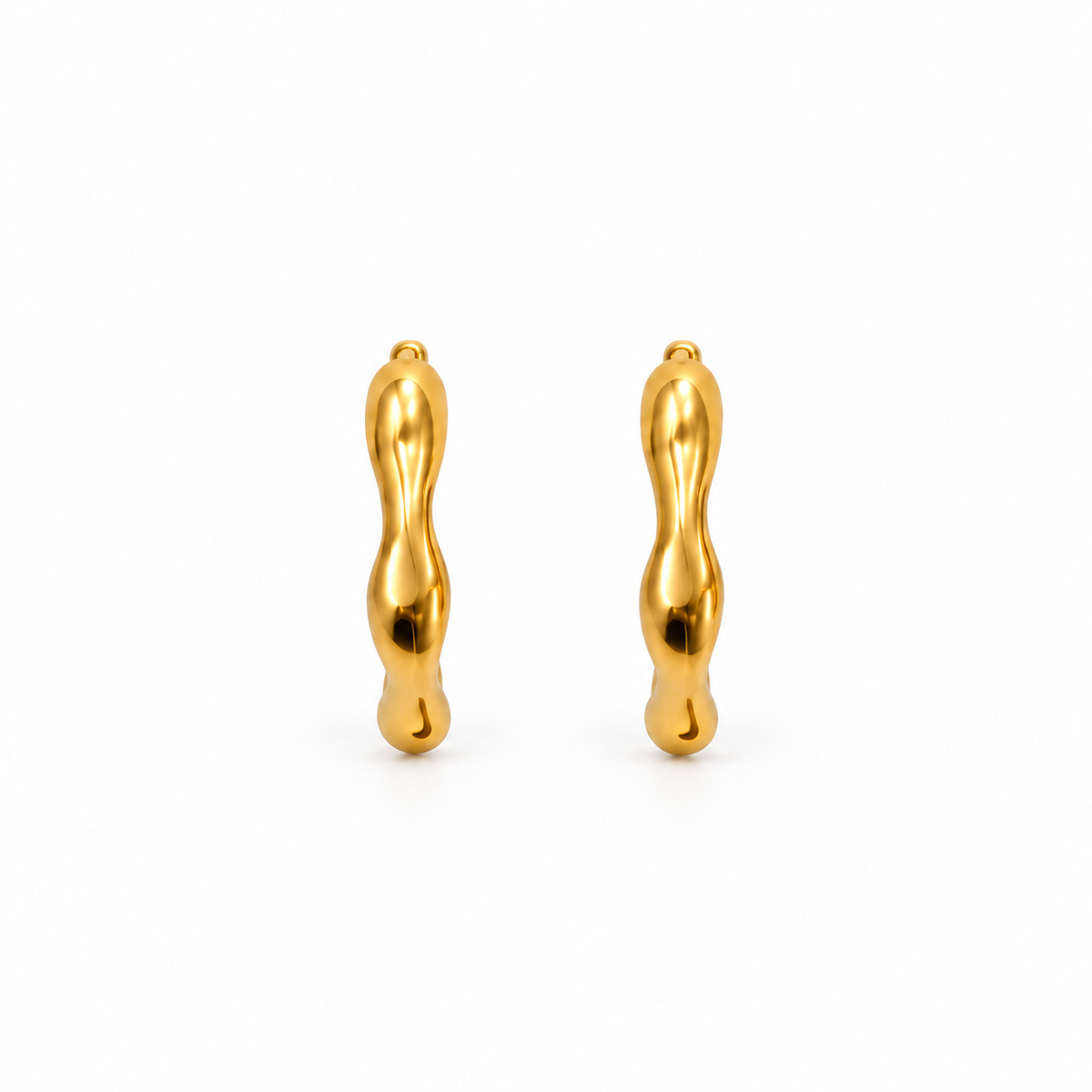 Argollas Luisa de Acero Inoxidable 316L