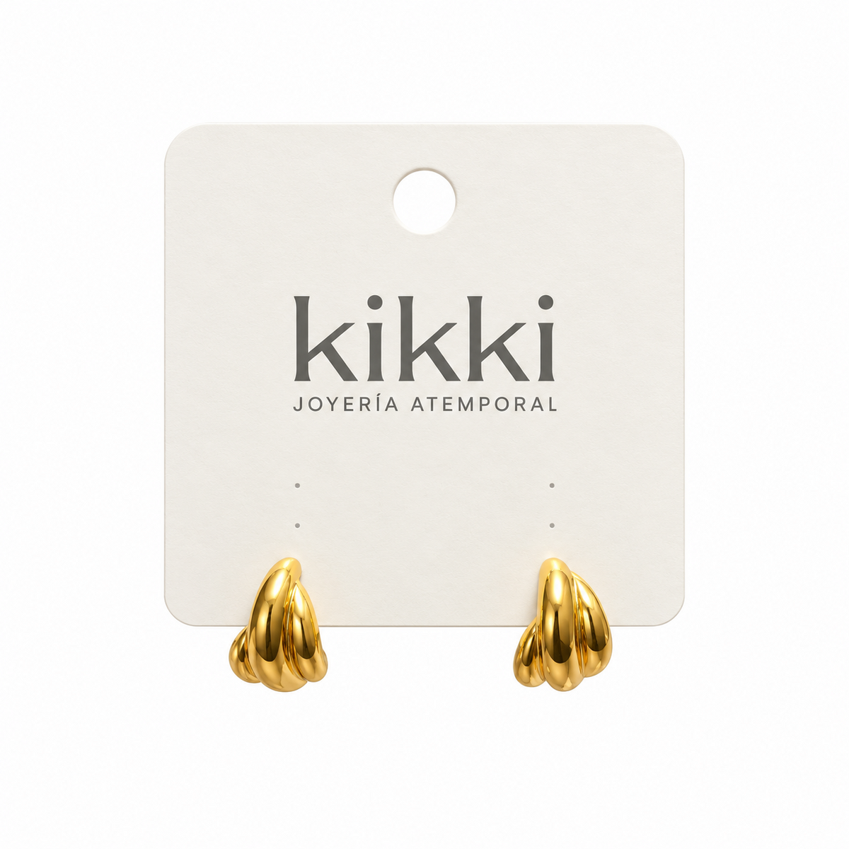 Aretes Rue de Acero Inoxidable 316L