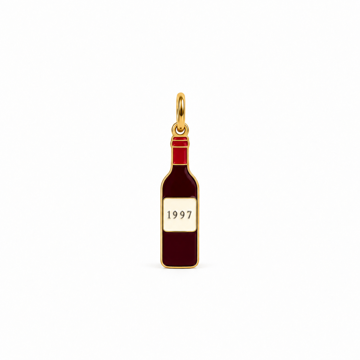 Charm Vino de Acero Inoxidable 316L