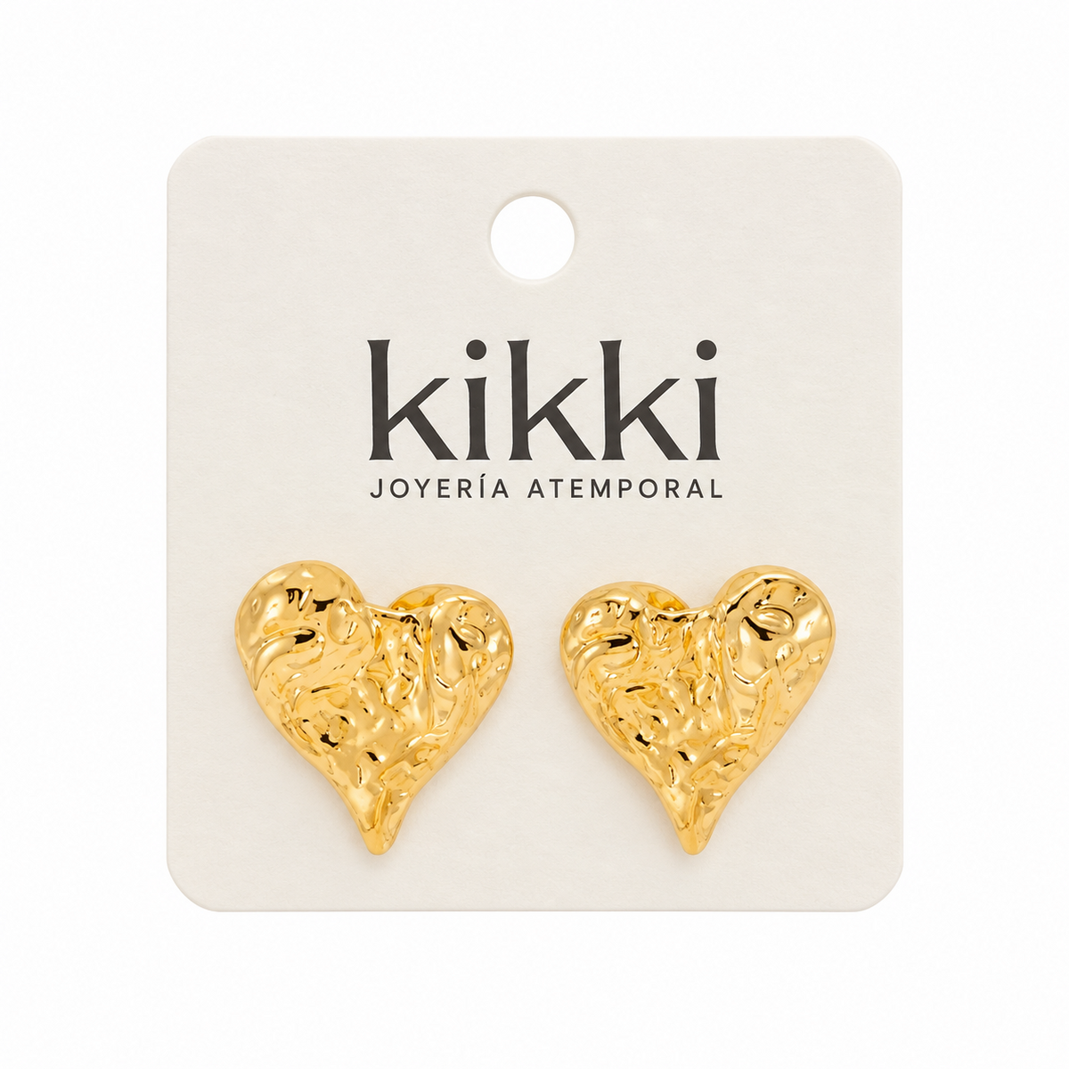 Aretes de Corazón de Acero Inoxidable 316L