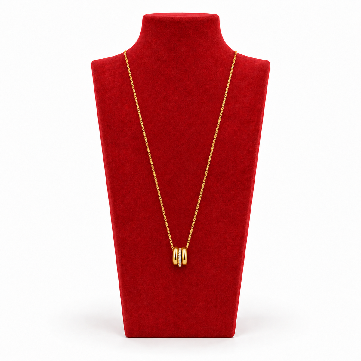 Collar Radian de Acero Inoxidable 316L