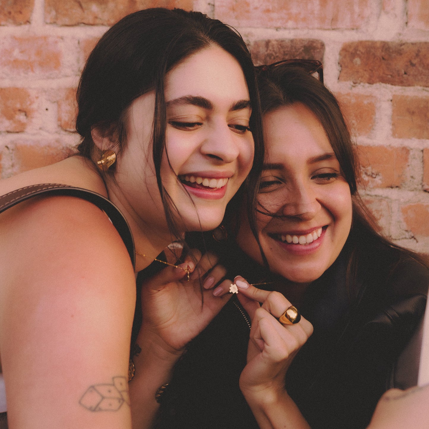 Forever Matched Necklace — Acero de Titanio