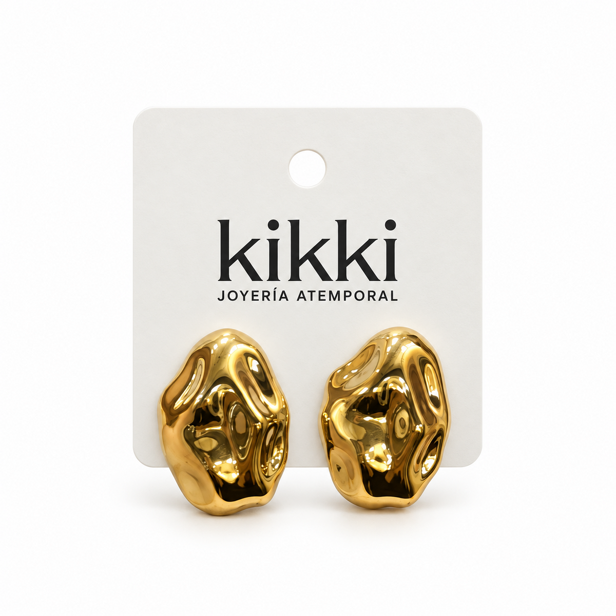 Aretes Calico de Acero Inoxidable 316L