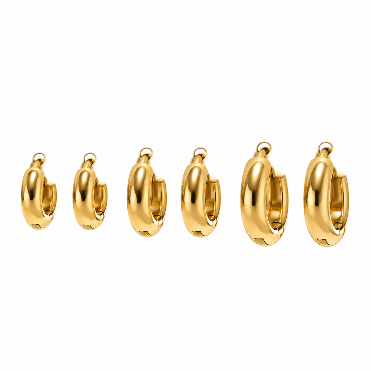 Set de Argollas Vital de Acero Inoxidable 316L