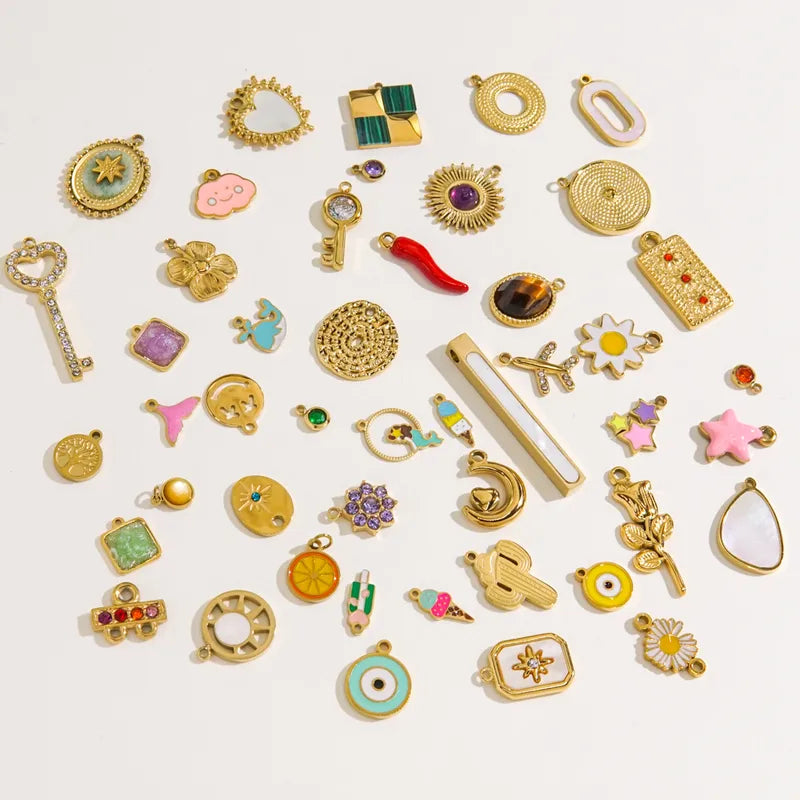 Charm Llave Brillante