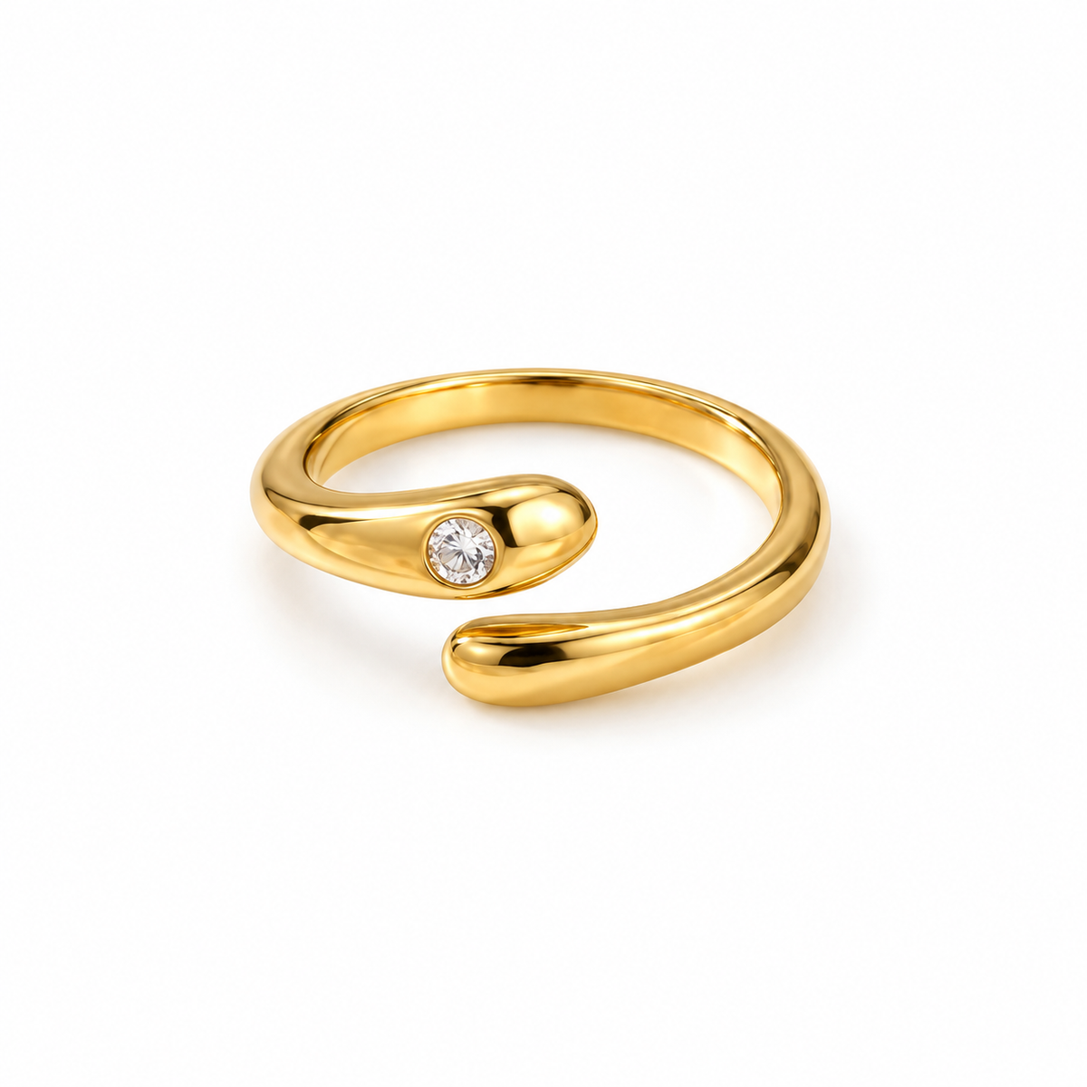 Anillo Macarena de Acero Inoxidable 316L