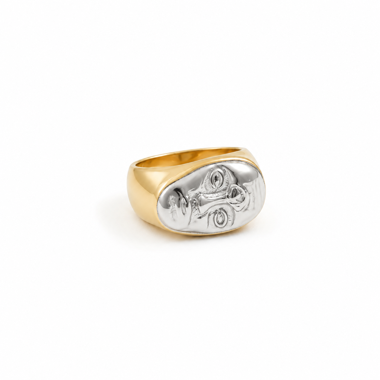Anillo Renacentista Acero Inoxidable 316L