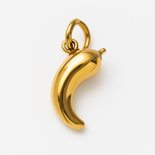 Charm Chile Picante Dorado Pequeño