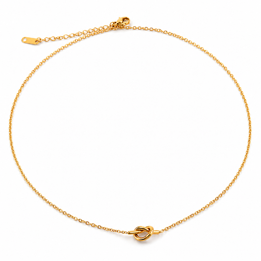 Collar Nudo en Acero Inoxidable 316L