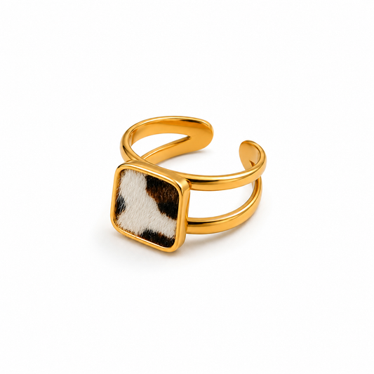 Anillo Cow Acero Inoxidable 316L