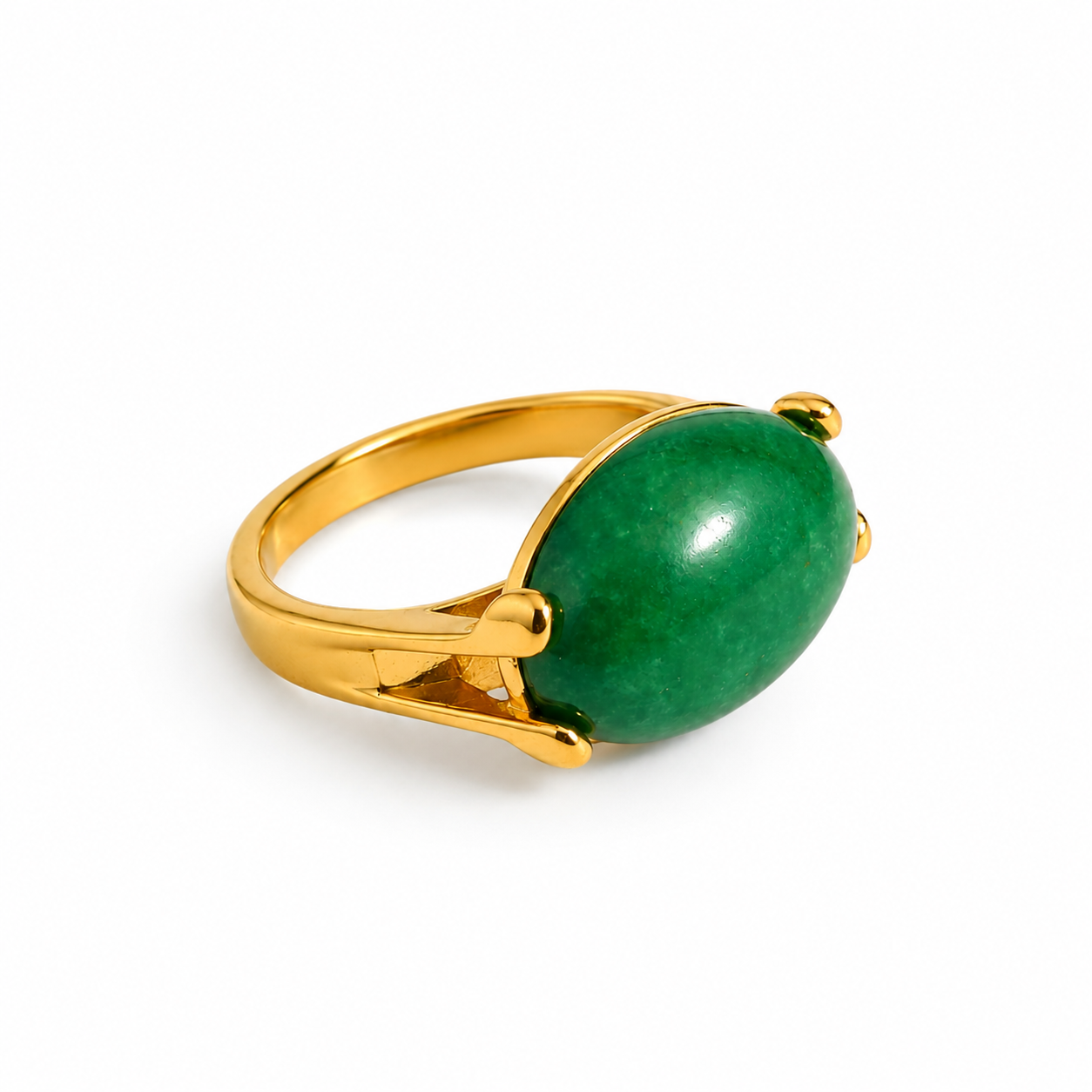 Anillo Jade Acero Inoxidable 316L