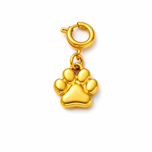 Charm Huella Dorada Pequeña