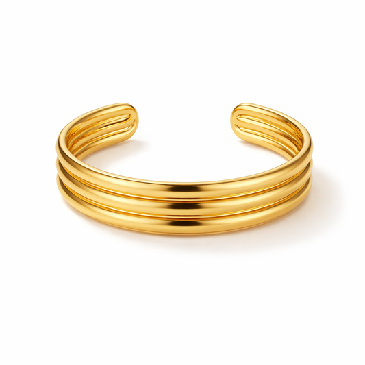 Brazalete Amelia Dorado de Triple Banda