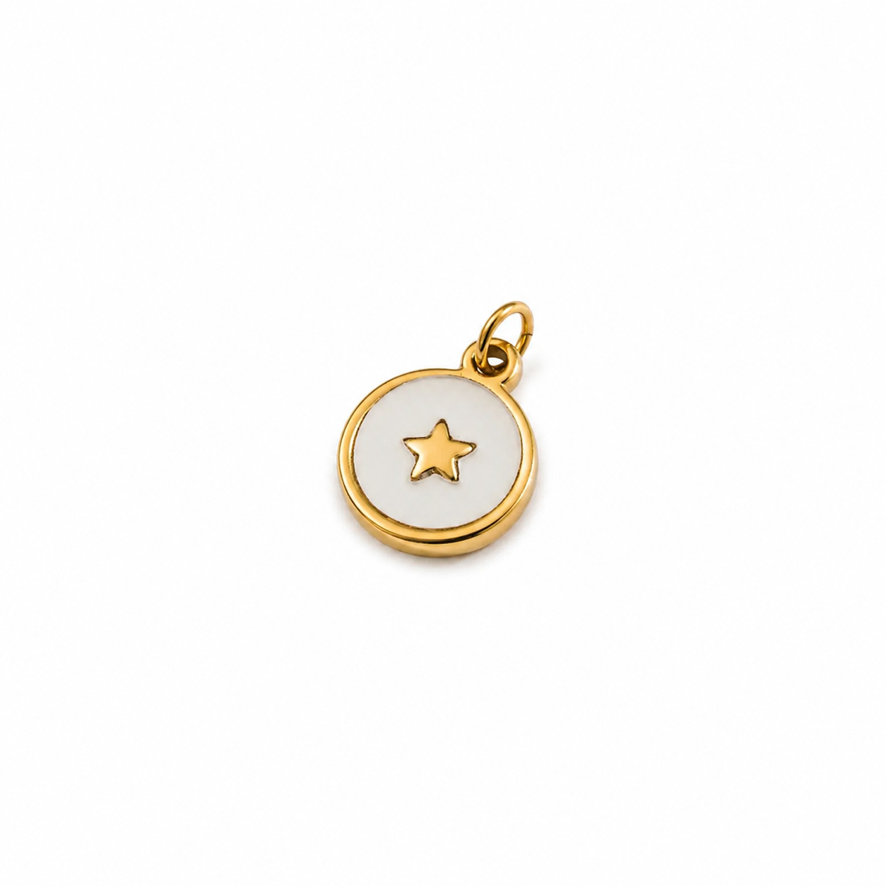 Charm Estrella Acero Inoxidable 316L