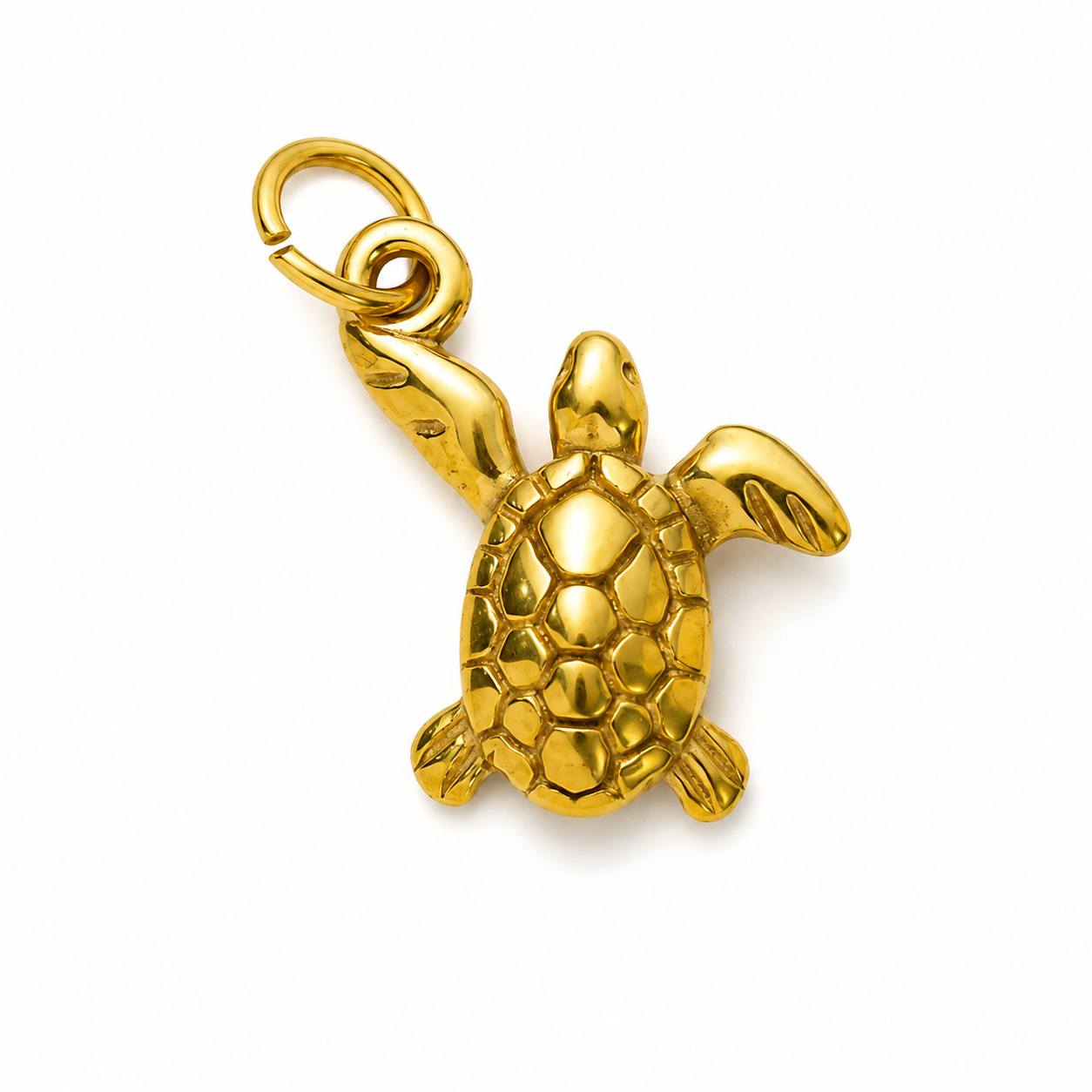 Charm Tortuga Acero Inoxidable 316L