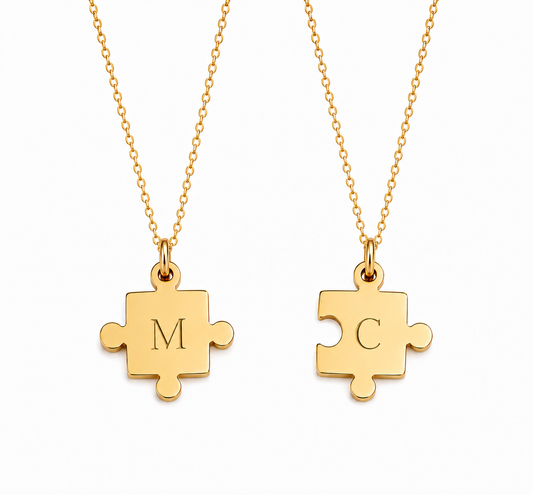 Collares Match Personalizables (Incluyen 2 collares) Grabado Artesanal