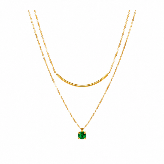 Collar Tesoro en Acero Inoxidable 316L