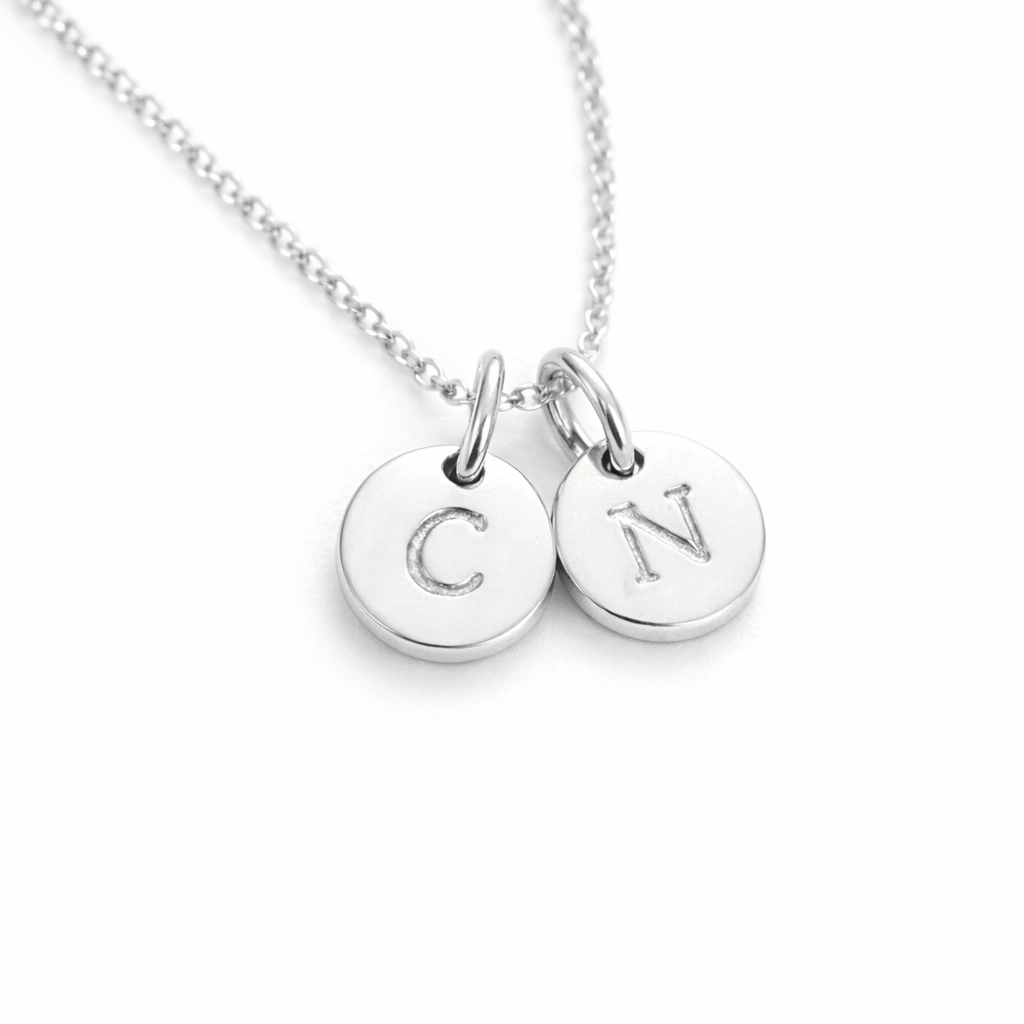 Collar Julia Circular Inicial 40 cm + 5 cm extensión