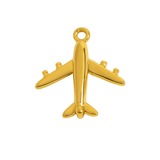 Charm Avión Dorado 4