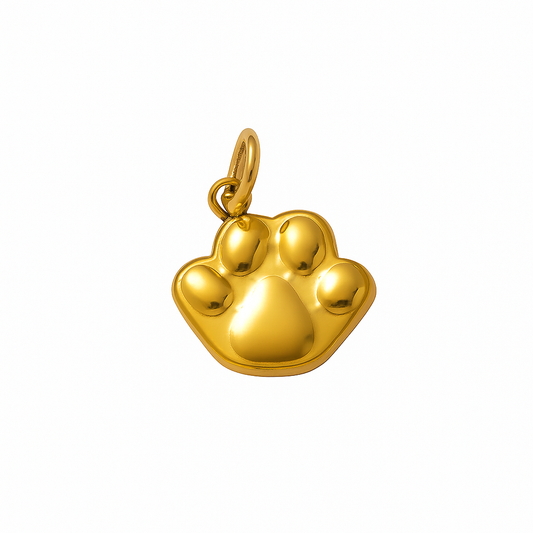 Charm Huellita Dorada 7