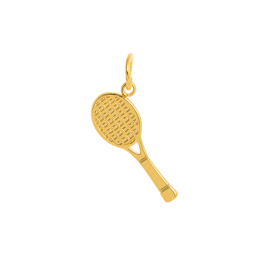 Charm Raqueta Dorada