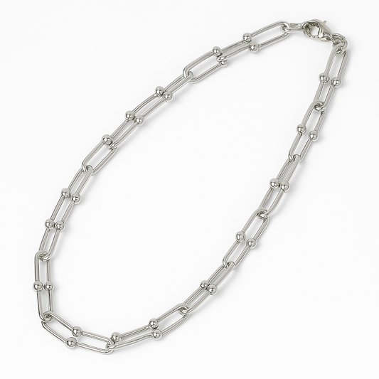 Collar&nbsp;de Acero de Titanio Hipoalergénico, resistentes al agua y al sudor, Cada pieza ha sido elegida con amor.