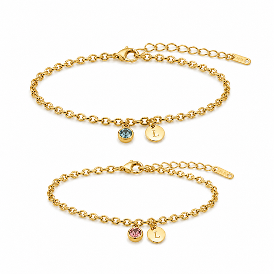 Brazalete Para Parejas (incluye 2) Personalizable en Acero Inoxidable 316L