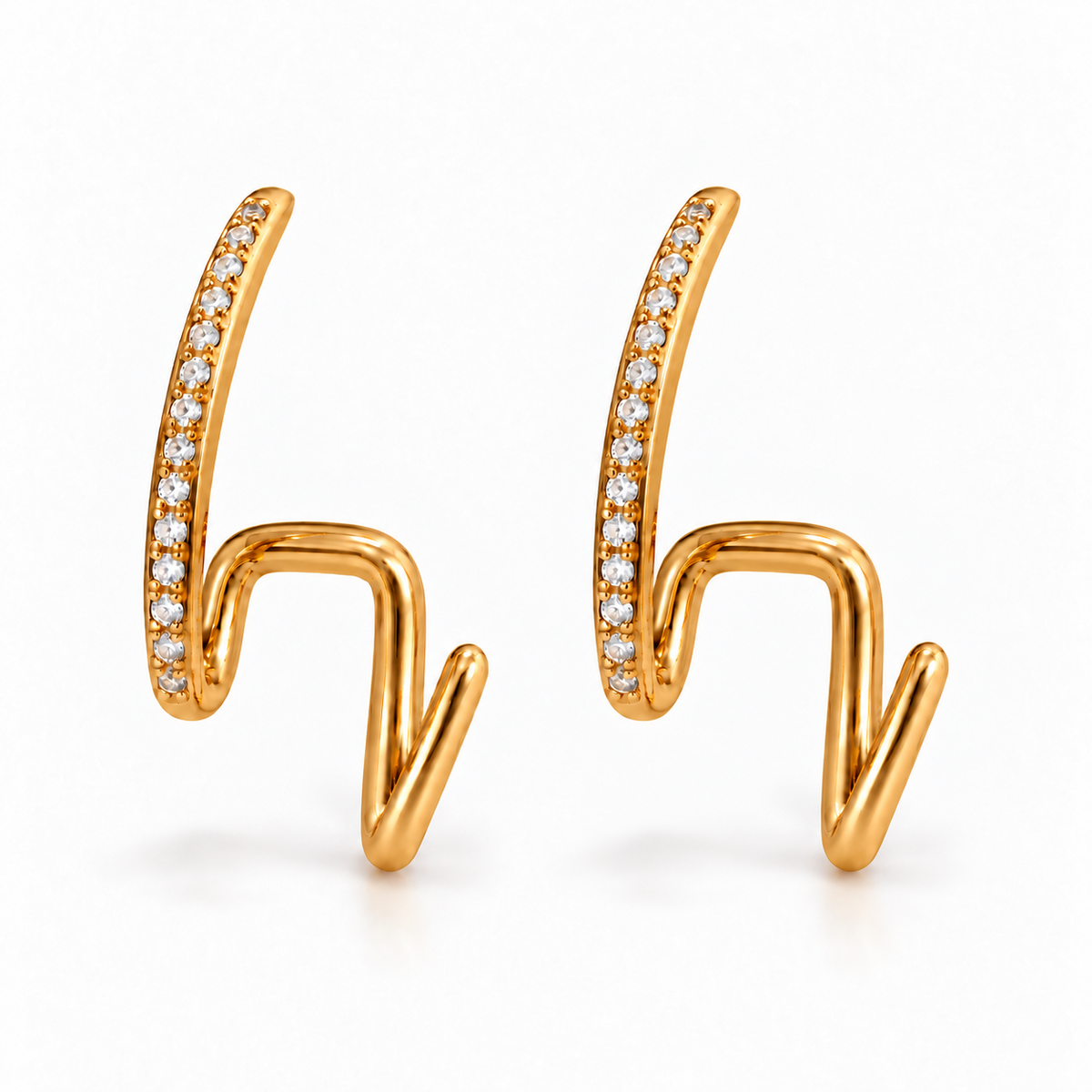 Aretes Casandra de Acero Inoxidable 316L