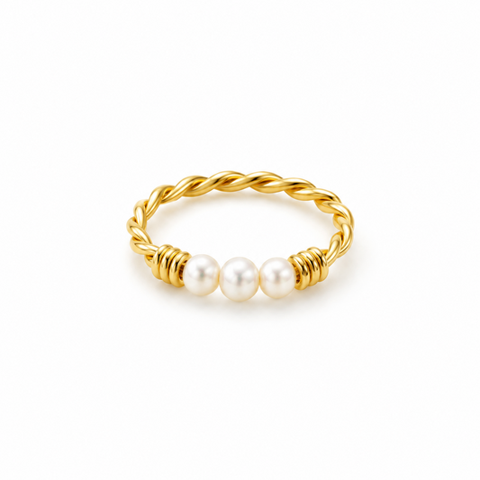 Anillo Irene de Acero Inoxidable 316L