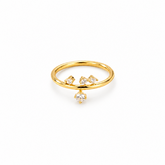 Anillo Bianca de Acero Inoxidable 316L