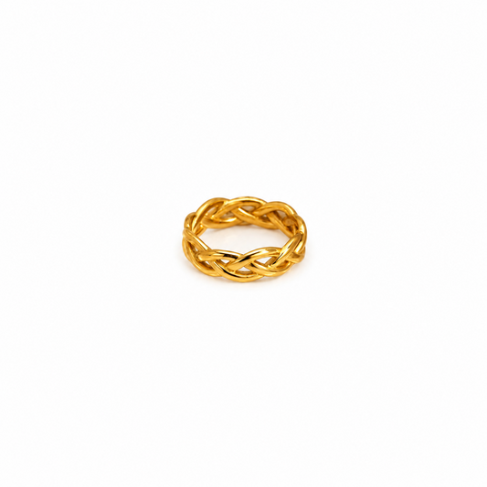 Anillo Milagros de Acero Inoxidable 316L