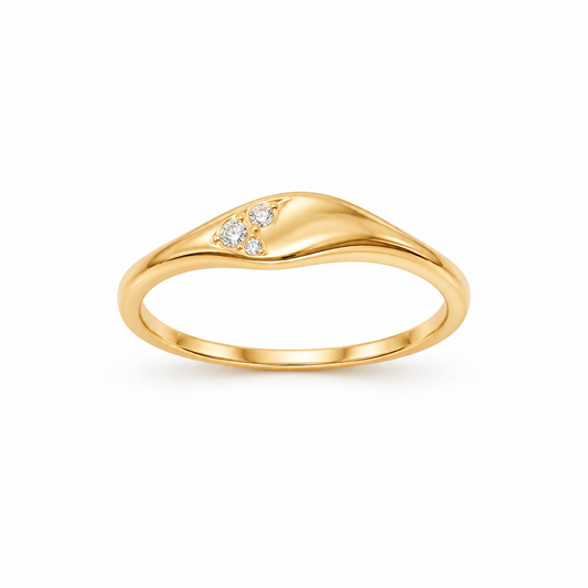 Anillo Mocca de Acero Inoxidable 316L