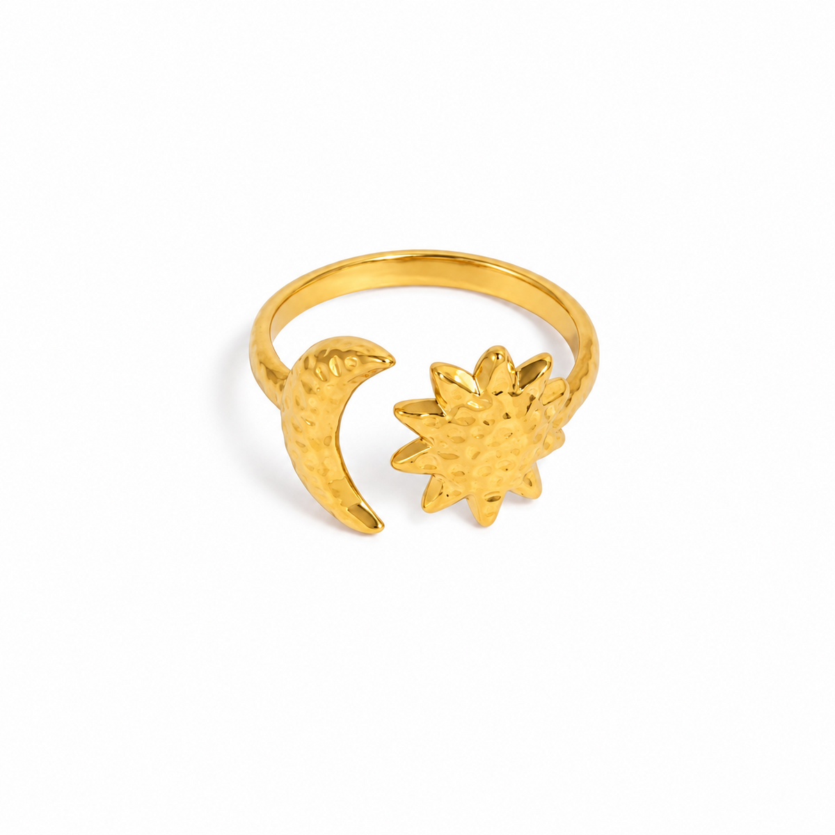 Anillo Alma Abierta de Acero Inoxidable 316L