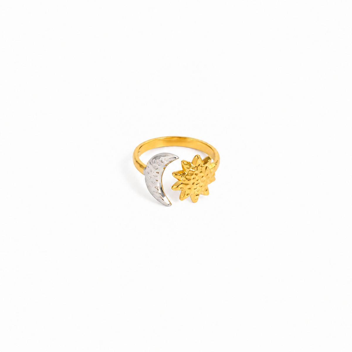 Anillo Alma Abierta de Acero Inoxidable 316L