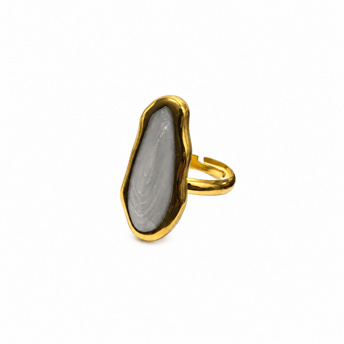 Anillo Positano de Acero Inoxidable 316L