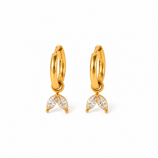 Aretes Bellini de Acero Inoxidable 316L