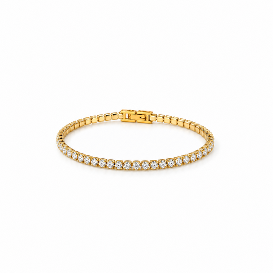 Pulsera Lizzy Dorada de Acero Inoxidable 316L